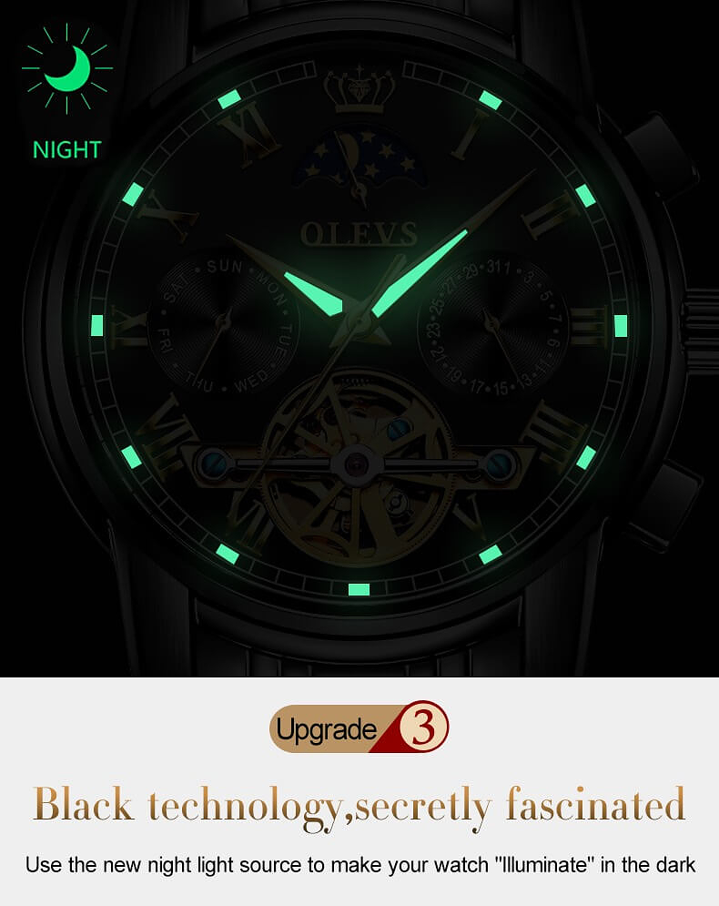 Luxury OLEVS Mechanical Watch