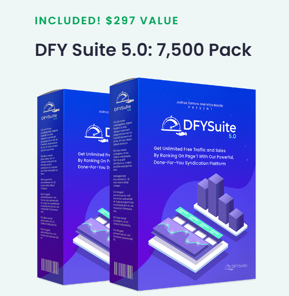 DFY Suite 5.0: 7,500 Pack